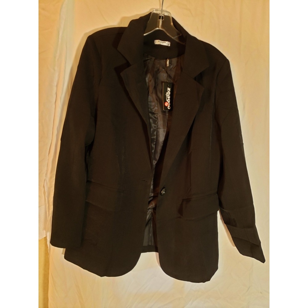 Women's Zeagoo Black Blazer Size M